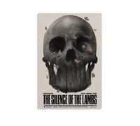 ijshndgn The Silence of The Lambs Poster Vintage Art Cover Room Decor Aesthetic for Bedroom Living Room Walls Aesthetic Poster 12x18inch(30x45cm) Unframe-style