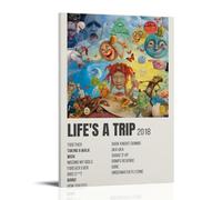 ijshndgn Trippie Redd Poster Vintage Art Cover Room Decor Aesthetic for Bedroom Living Room Walls Aesthetic Poster 12x18inch(30x45cm) Frame-style