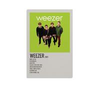 ijshndgn Weezer Poster Vintage Art Cover Room Decor Aesthetic for Bedroom Living Room Walls Aesthetic Poster 08x12inch(20x30cm) Unframe-style