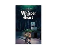 ijshndgn Whisper of The Heart Poster Vintage Art Cover Room Decor Aesthetic for Bedroom Living Room Walls Aesthetic Poster 08x12inch(20x30cm) Unframe-style
