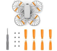 IJYHZKE 8pcs Flip Propellers Blades Props for DJI Flip, Replacement Quick Release Wing Blade Drone Propellers Spare Parts (Orange)