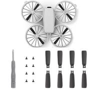IJYHZKE 8pcs Flip Propellers Blades Props for DJI Flip, Replacement Quick Release Wing Blade Drone Propellers Spare Parts (Black)