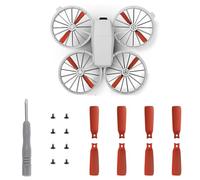 IJYHZKE 8pcs Flip Propellers Blades Props for DJI Flip, Replacement Quick Release Wing Blade Drone Propellers Spare Parts (Red)