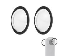 IJYHZKE Lens Guard for Ricoh Theta SC2/S/V, PC Protective Cover with Adhesives & Storage Case, Anti-Scratch Dustproof Waterproof Lens Protector