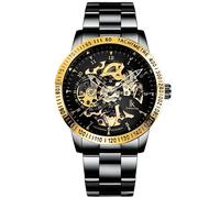 IK Colouring Skeleton S105 - Man - 42 mm - Analogue - Automatic - Mineral Glass Black 20 mm