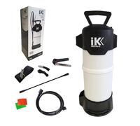 IK Multi Pro 12 - Professional High-Resistance Sprayer - Compatible with Aggressive Chemicals - Ideal for Construction and Disinfection - Reinforced Hose - Translucent Tank - 10L