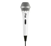 IK Multimedia iRig Voice Handheld Microphone for iOS and Android - White