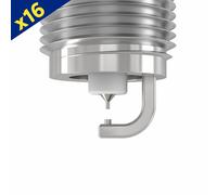 IK16TT Iridium Spark Plugs x16 Ignition Electrical Replacement Spare By Denso