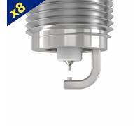 IK20TT Iridium Spark Plugs x8 Ignition Electrical Replacement Spare By Denso