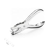 IKadiya Single Hole Punch, 3mm Small Hole Punch, Metal Single Handheld Hole Paper Punchers, for Crafts Paper Scrapbooking Card Tags