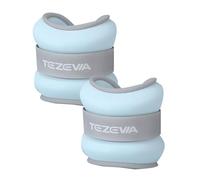 Ikaif Versatile Ankle & Wrist Weights Set for Men, Women, and Kids - Comfortable Sandbag Weights for Gym, Fitness, Running, Walking (2KG Pair = 2 * 1KG,Blue)