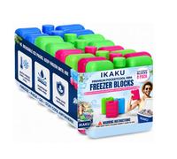 iKaku Freezer Blocks 8 Pack 8Cm Reusable Ice Packs For Lunch Box Cool Bags And Cool Boxes Leakproof Long Lasting Cooling Blocks Camping
