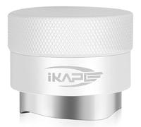 IKAPE 53MM Coffee Distributor, Gravity Adaptive Espresso Distributor Fits All 54MM Espresso Portafilter, Compatible with 54MM Breville Bottomless Portafilter (White)