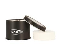 IKAPE 53mm Espresso Paper Filters (200pc), Coffee Puck Screen Paper Filters Compatible with 54mm Portafilters Basket, Ultra Thin Replacement Paper Filters - Come with Premium Metal Storage Case