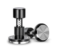 IKAPE 58.35MM V6 Impact Espresso Tamper with Sound Feedback, 15lb/30lb Interchangeable Springs, Espresso High Tamper with Triple-spring System, Fits Over 58mm portafilters