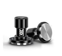 IKAPE 58.35MM V6 Impact Espresso Tamper with Sound Feedback, 15lb/30lb Interchangeable Springs, Espresso Low-Profile Tamper with Triple-Spring System, Fits Over 58mm portafilters