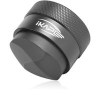 IKAPE 58MM Coffee Distributor, Black Design of Bottom Propeller, Gravity Adaptive Espresso Distributor Fits All 58.35MM Espresso Portafilter, Compatible with 58.35MM Rancilio Bottomless Portafilter