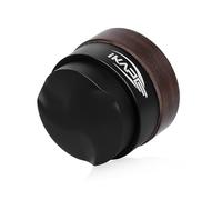IKAPE 58MM Coffee Distributor, New Wooden Handle Design, Gravity Adaptive Espresso Distributor Fits All 58.35MM Espresso Portafilter, Compatible with 58.35MM Rancilio Bottomless Portafilter