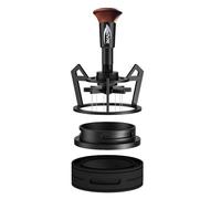 IKAPE 58MM WDT Tool, Espresso Stirrer Distribution Tool, Adjustable Needle Height, Coffee Stirrer with Dosing Funnel & Stand