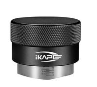 IKAPE Coffee Products, 53MM Coffee Distributor, Gravity Adaptive Espresso Distributor Fits All 54MM Espresso Portafilter, Compatible with 54MM Breville Bottomless Portafilter (Black)
