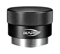 IKAPE Coffee Products, 58MM Coffee Distributor, Gravity Adaptive Espresso Distributor Fits All 58MM Espresso Portafilter, Compatible with 58MM Delonghi Bottomless Portafilter (Black)