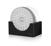 IKAPE Espresso Coffee Accessories, 53mm Puck Screen 4-piece Set with 2 Ultra-thin Puck Screen, 200 pcs Paper Filters, and a Stand Holder - Elevate Your Coffee Experience