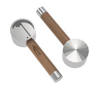 IKAPE Espresso Replacement Steam Lever with Wooden Handle for Breville-Coffee Machines, Fits Barista Express, Infuser, Barista Pro