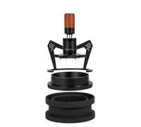 IKAPE Mantis WDT Distribution Tool, V3-51MM Espresso Stirrer Distribution Tool for Barista - 8 Needle Espresso Stirrer with Dosing Funnel & Stand, Adjustable Needle Height, Walnut Handle