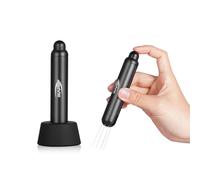 IKAPE Retractable Coffee WDT Tool, One-Press Release Espresso Stirrer Distribution Tool, 0.4mm 8 Adjustable Needles, Even Coffee Grounds Distribution with Stand & Extra Needles