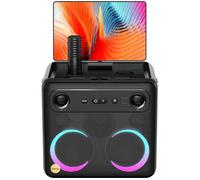 IKARAO Break X2 Wireless Karaoke System - Black, Black