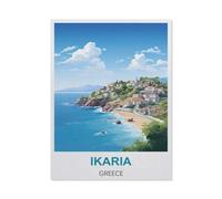 Ikaria Greece，Jigsaws Puzzles 1000 Pieces Teens Kids Jigsaw Entertainment Toys Brain Challenge Puzzle（75x50cm）-X74