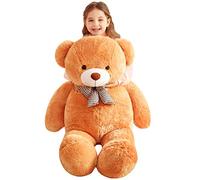 IKASA Giant Teddy Bear Soft Toys Stuffed Animals (120cm, brown)