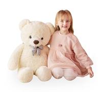 IKASA Giant Teddy Bear Soft Toys Stuffed Animals (78cm, white)