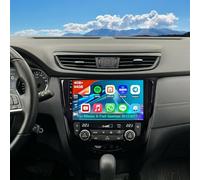 ikasus 4+64G Android 14 Double Din Car Stereo for Nissan X-Trail T32 Qashqai J11 2013-2017 Wireless CarPlay Android Auto 10'' Touchscreen Radio with Mirror Link Bluetooth FM WiFi GPS SWC Backup Camera