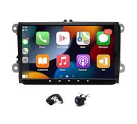 ikasus Android 13 Car Stereo Radio Compatible for Eonon VWA13 VW/SEAT/Skoda, 9 IPS Touchscreen with GPS Navigation Mirror Link Bluetooth Wifi FM Backup Camera+ Mic, Voice Control