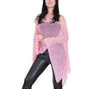 Ikat Mimosa Ladies Crochet Poncho Lace Fish Net Batwing Wrap Beach Cover Up