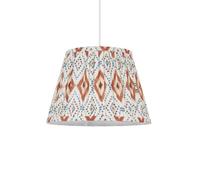 Ikat - Orange Abstract 30cm Easy Fit Pendant Shade or Table Lampshade