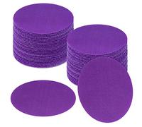 IKAYAS 48 Pcs Purple Carpet Spots Markers One Color Carpet Circles for Classroom Decoration Teacher Supplies, Carpet Floor Dots Carpet Markers for Preshool Kids
