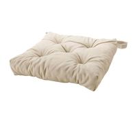 Ikea 102.092.02 MALINDA Chair Cushion, Light Beige, 40/35x38x7 cm