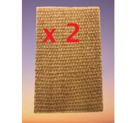 IKEA 2 x Non-Slip Door Mat Coir SINDAL 80cm x 50cm