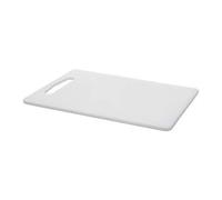 Ikea 3 x chopping board, white, polyethylene, 34 x 24 x 0.8 cm