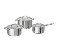 IKEA 365+ cookware set of 6, stainless steel
