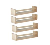 Ikea Spice Rack Bekvam 400.701.85, Birch, Set of 4
