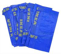 Ikea - 5x Frakta Blue Large Bags - Ideal For Shopping, Laundry & Storage