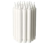 IKEA.. Unscented Chandelier Candle, stearin, White