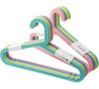 Ikea BAGIS Children's Clothes Hangers, Mixed Pastel Colours, Set of 16