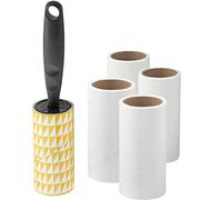 Ikea BASTIS Lint Roller Dispenser With 4 Refill Rolls Dust, Fluff, Hair Remover
