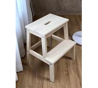 Ikea BEKVAM Wooden Utility Step, Beige