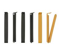 Ikea Bevara Sealing Clip 6x Multicolour Bag Clips, Sizes: 6 pcs 14cm (5.5") long