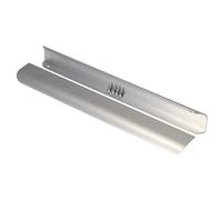 Ikea BILLSBRO Stainless Steel-Colour Brushed-Effect Aluminium Handles 320mm - 2 Pack